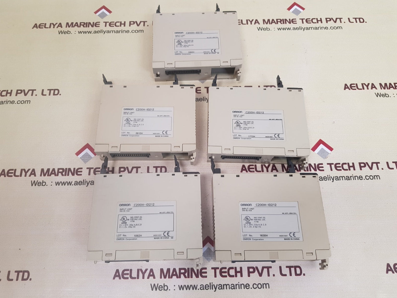 Omron C200H-id212 Input Unit 24V Dc 7Ma