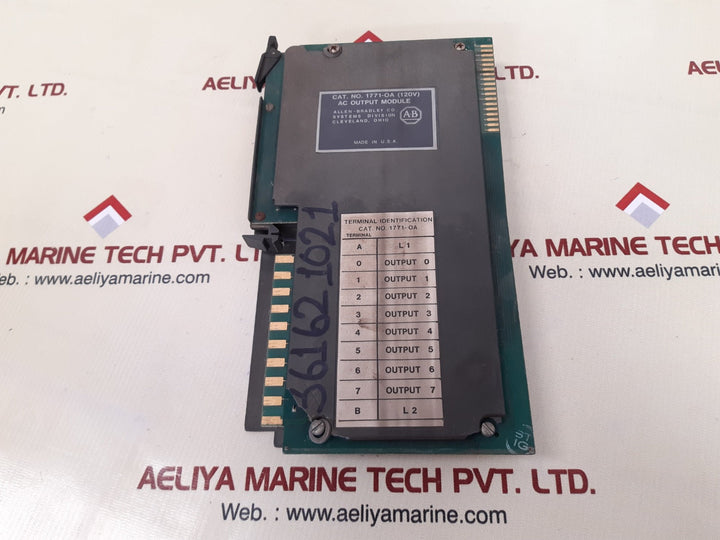 Allen-bradley 1771-oa Ac Output Module Rev-3 120V