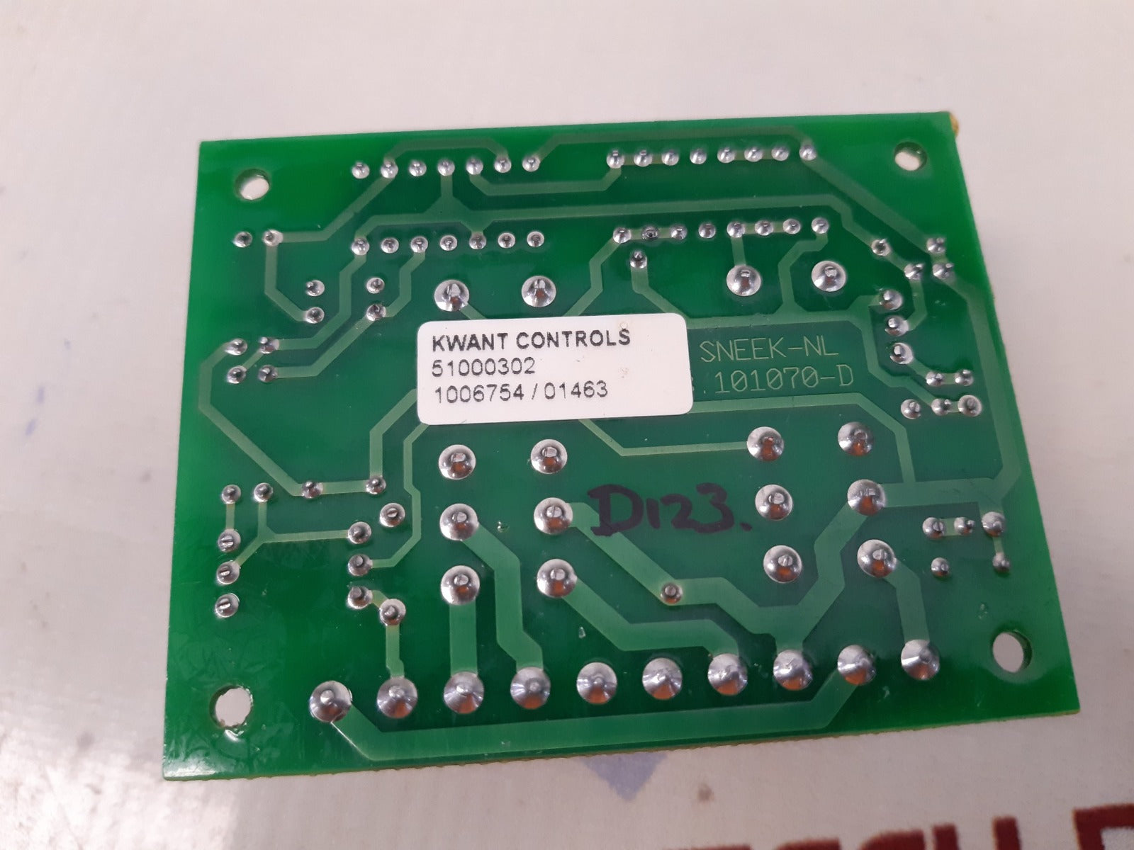 Kwant controls pcb.101070-d card 51000302