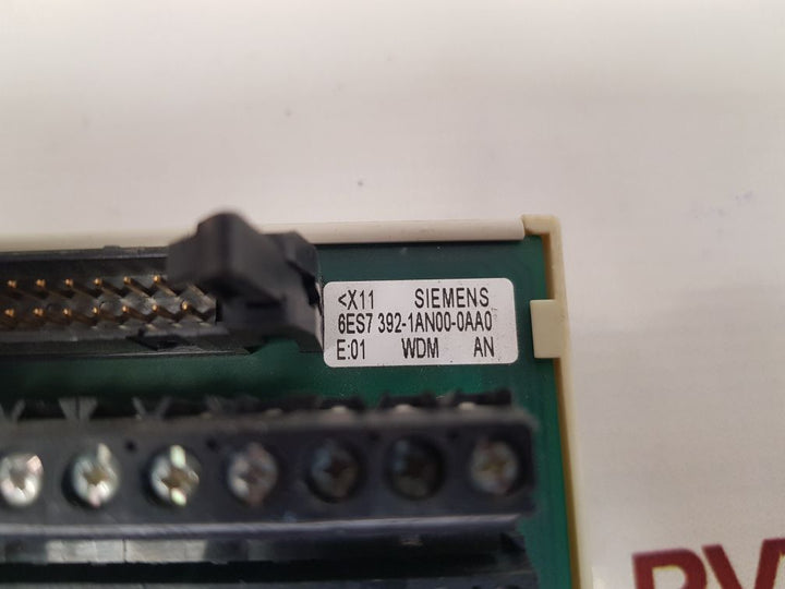 Siemens 6Es7 392-1An00-0Aa0 Terminal Block