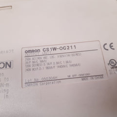 Omron CS1W-OC211 Output Unit 2A AC100-240V , 33.86MHZ