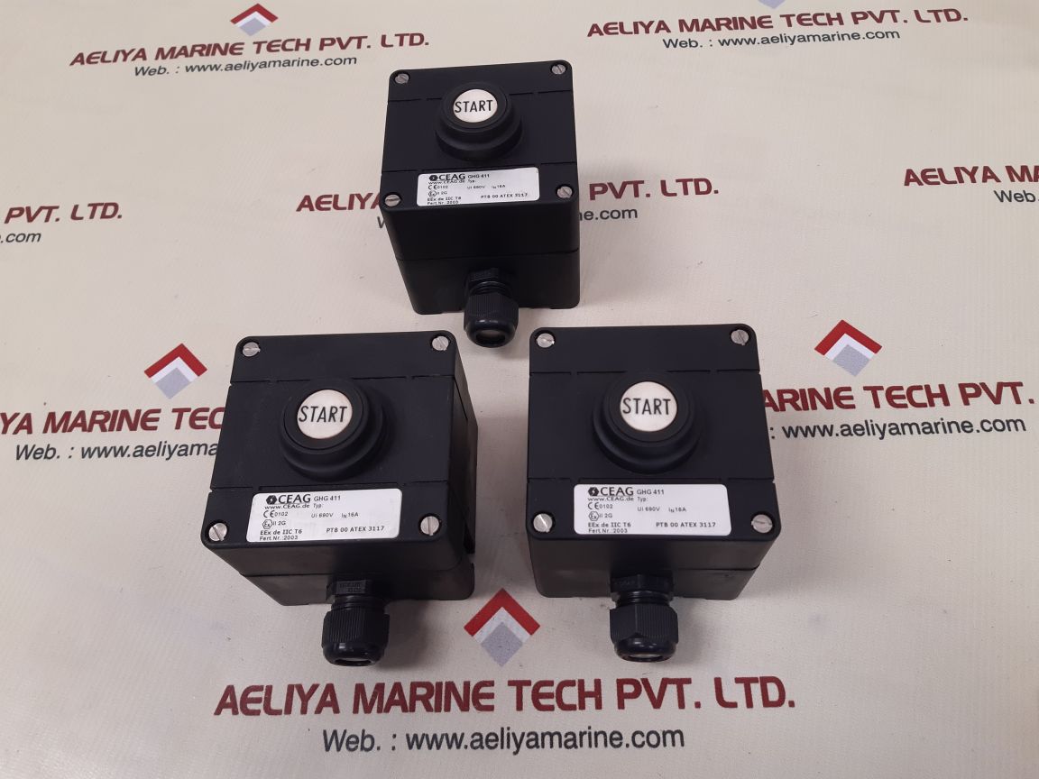 Ceag Ghg 411 Control Station 16A 690V