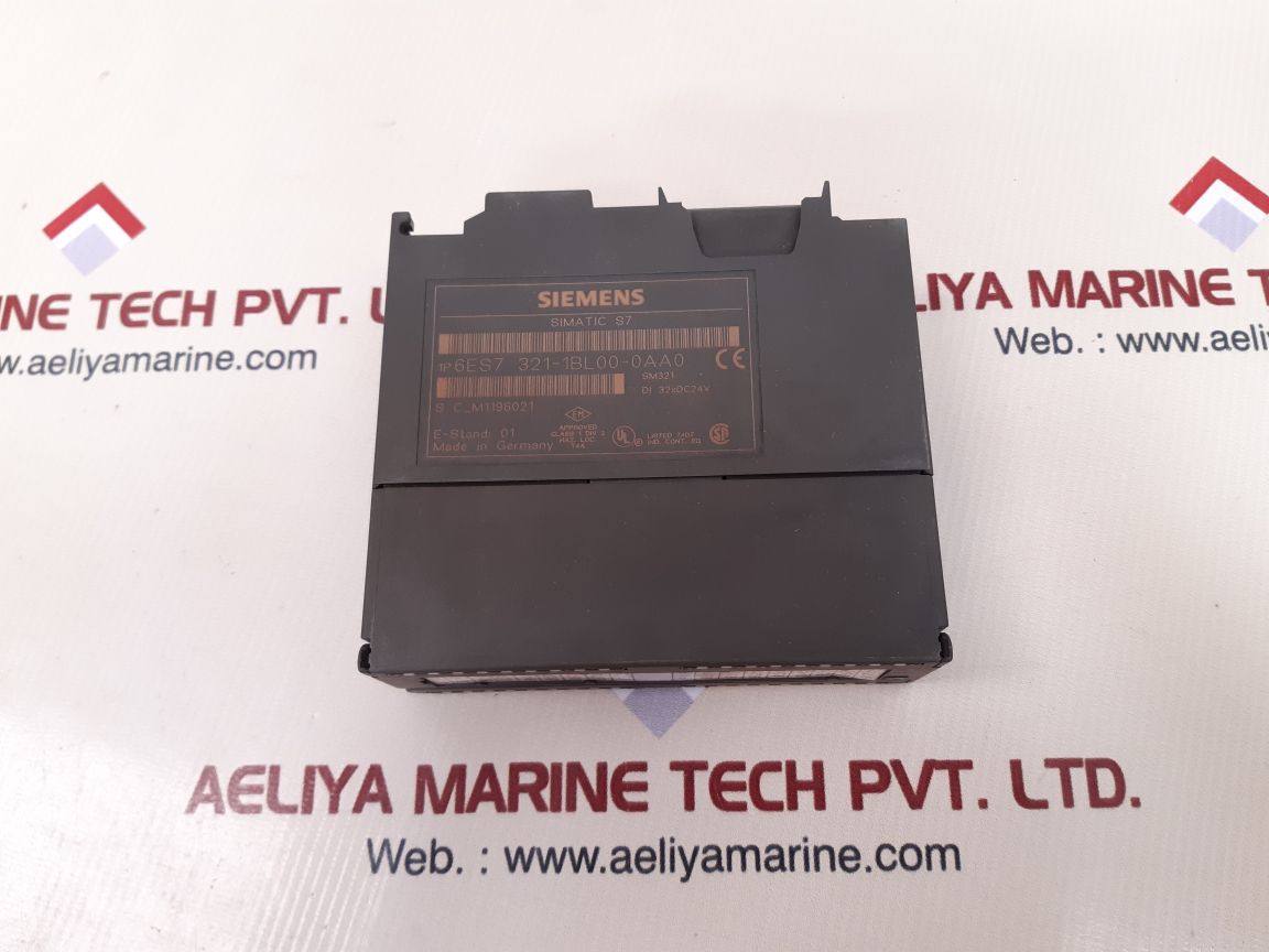 Siemens 6es7 321-1bl00-0aa0 digital input module 24v