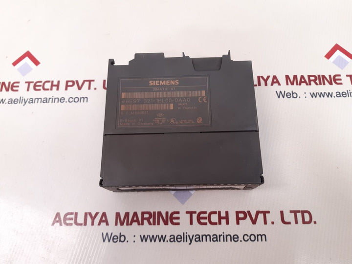 Siemens 6es7 321-1bl00-0aa0 digital input module 24v