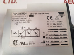 Carlo Gavazzi Paa01Dm24 Delay On Operate Timer 24-240 Vac/Dc 50-60Hz -1.5W (Dc)