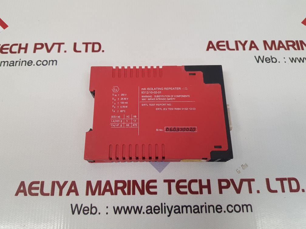 Stahl 9312/10-02-01 ma-isolating repeater