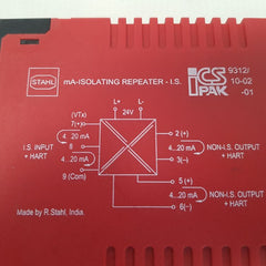 Stahl 9312/10-02-01 ma-isolating repeater