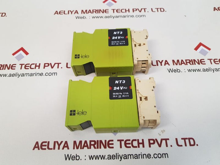 Tele I3V20 NT3 Time Relay with Base 50/60hz 2va