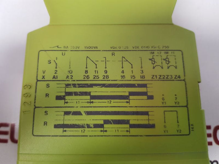 Tele I3V20 NT3 Time Relay with Base 50/60hz 2va