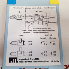Measurement Technology Mtl 3011 Proximity-detector Relay 250V 50Ma
