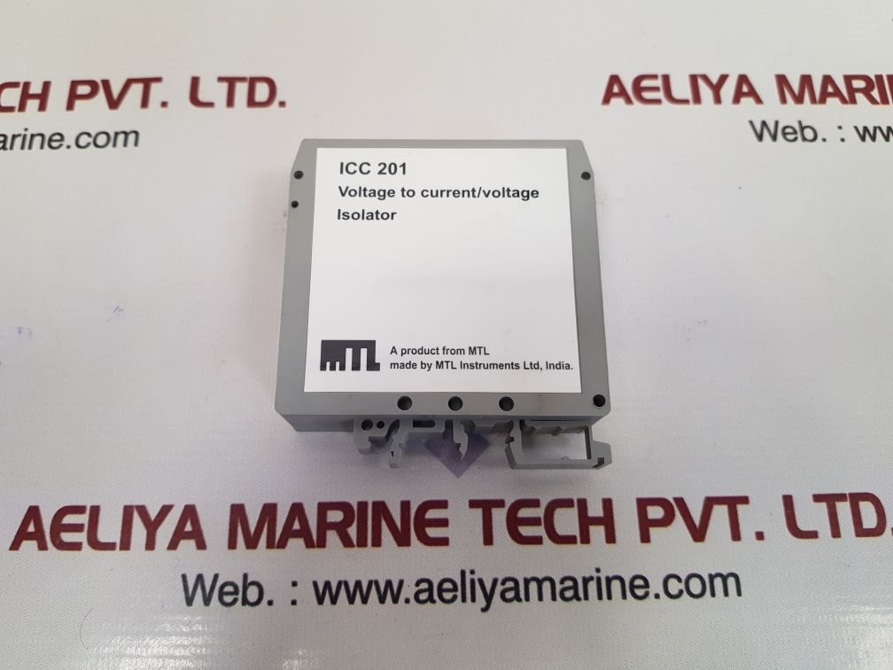 Mtl icc 201 voltage to current/voltage isolator icc201-i2-01