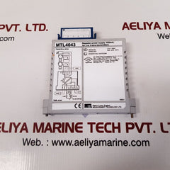 Measurement technology mtl 4043 repeater power supply Used