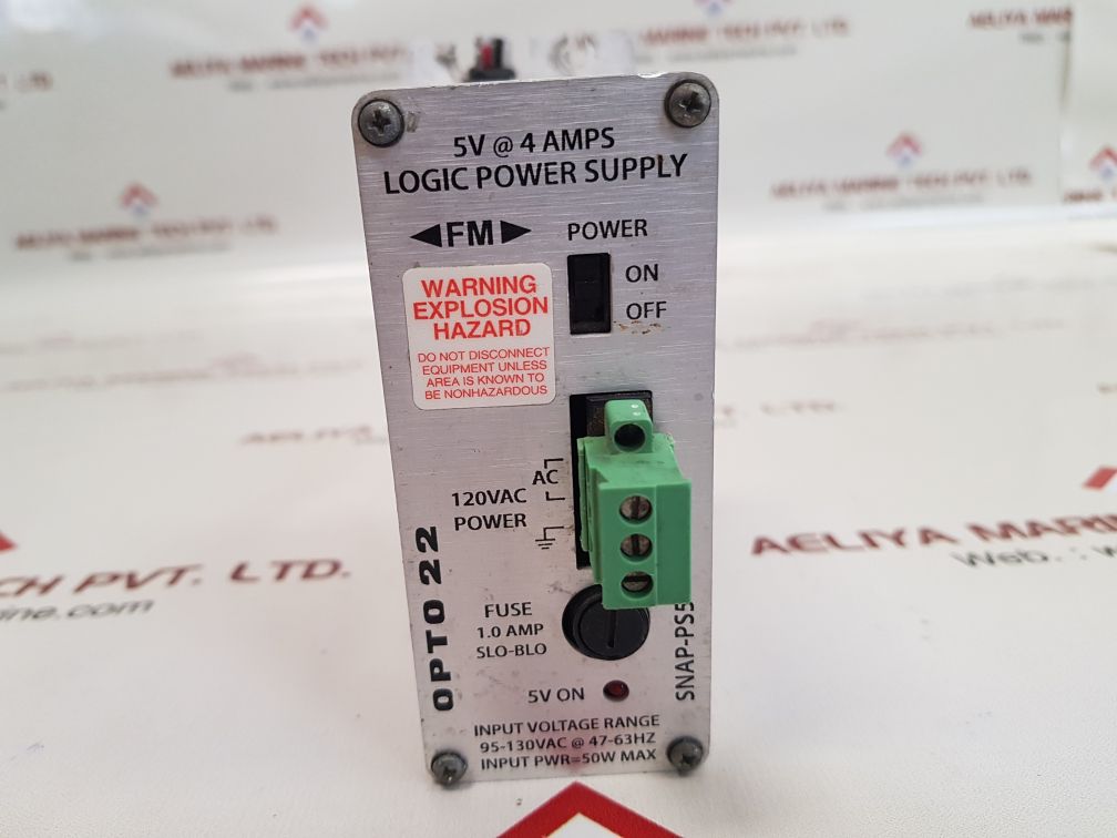 Opto 22 Snap-ps5 Logic Power Supply 95-130Vac 47-63Hz