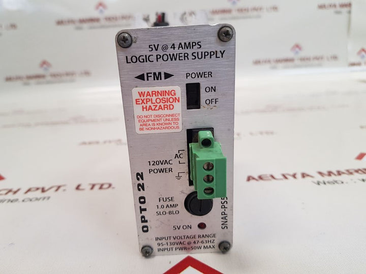 Opto 22 Snap-ps5 Logic Power Supply 95-130Vac 47-63Hz
