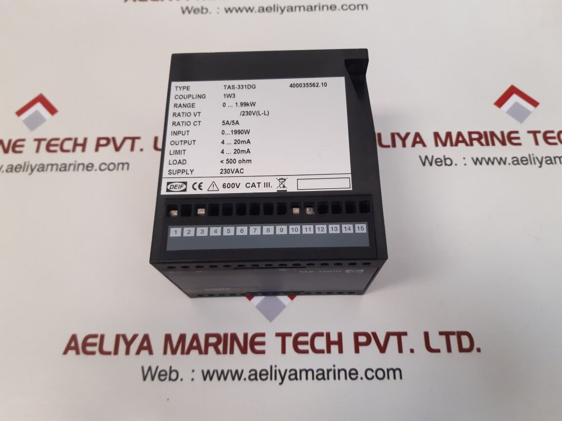 Deif TAS-331DG Selectable Transducer 400035562.10