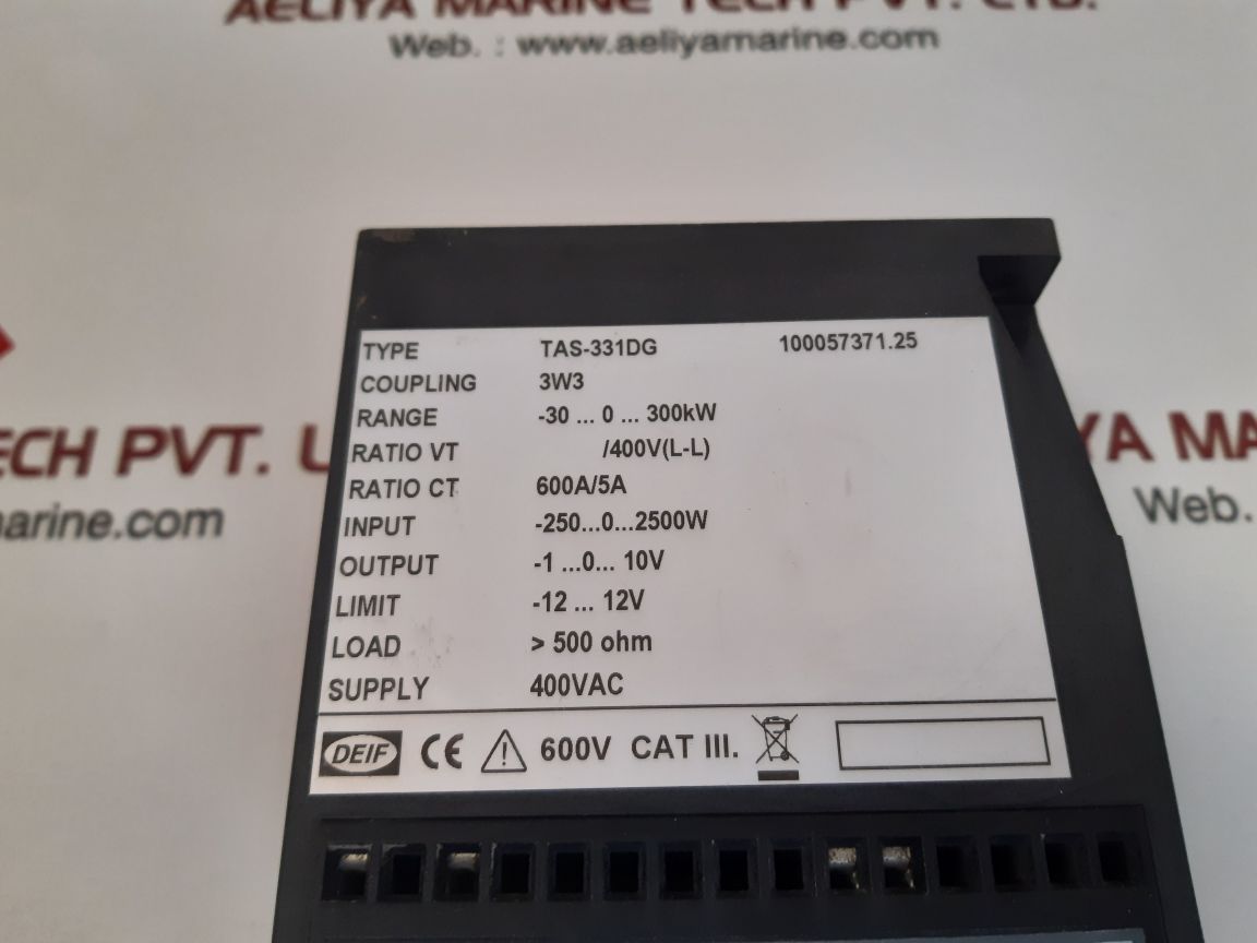 Deif TAS-331DG Selectable Transducer 100057371.25