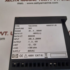 Deif TAS-331DG Selectable Transducer 100057371.25