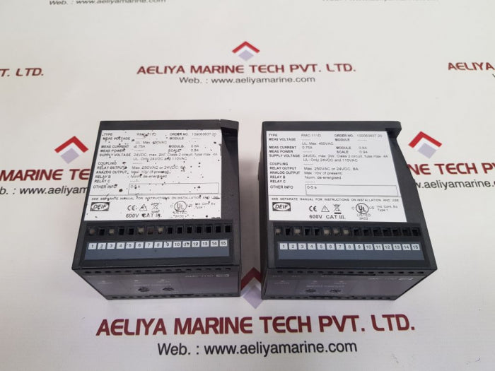 Deif Rmc-111D Current Relay