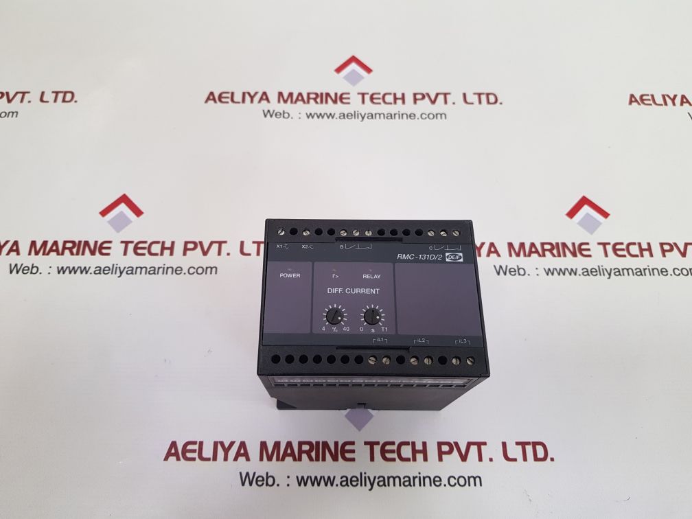Deif rmc-131d/2 differential current relay 100050431.10