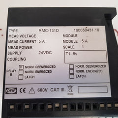 Deif rmc-131d/2 differential current relay 100050431.10