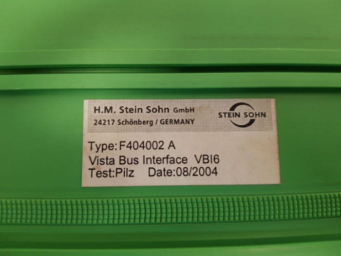 Stein Sohn F404002 A Vista Bus Interface Rev C B100006.146