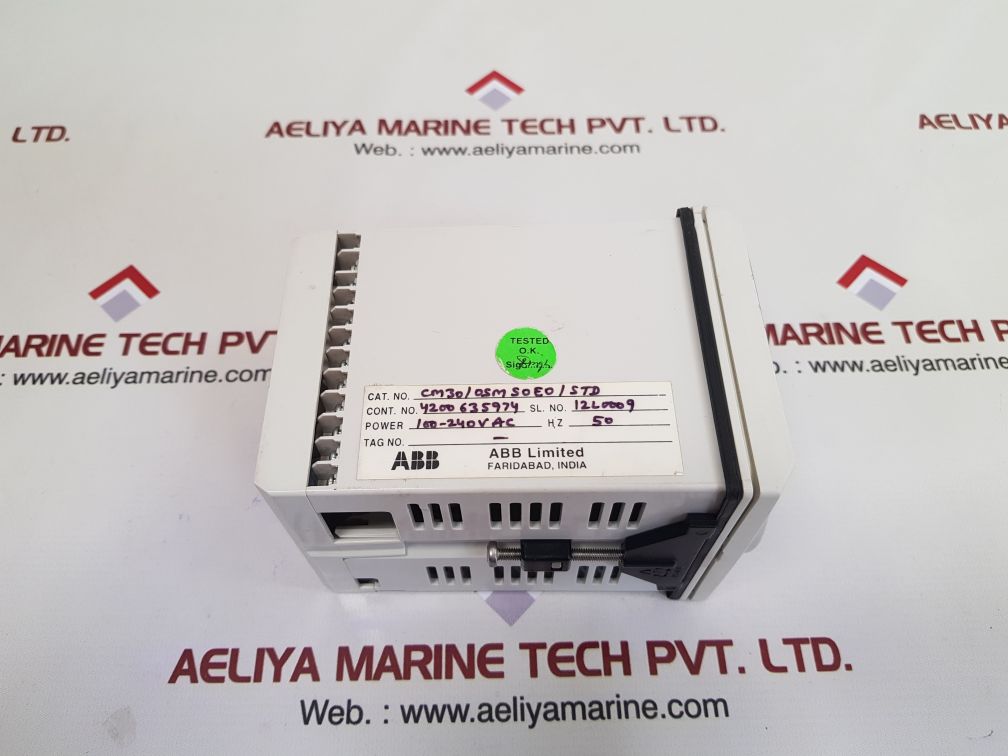 Abb Cm30/0sms0e0/std Controlmaster Controller 100-240v Ac 50/60hz 10w