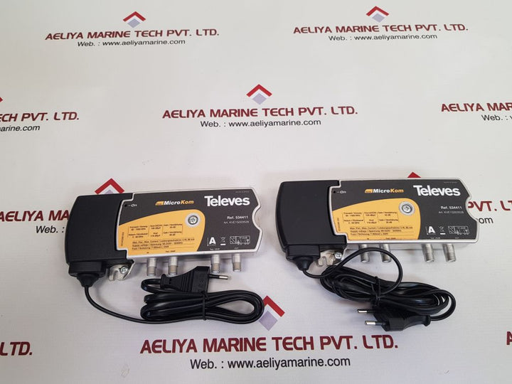Televes 534411 Microkom T4 35Ret65 Multiband Amplifier