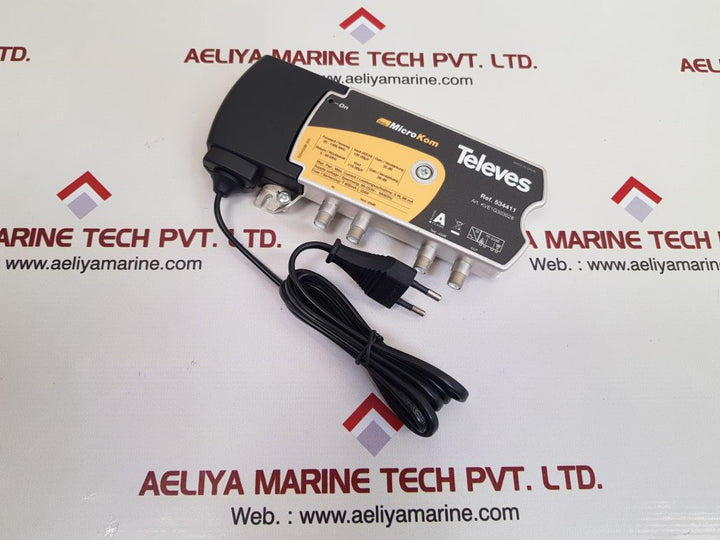 Televes 534411 Microkom T4 35Ret65 Multiband Amplifier
