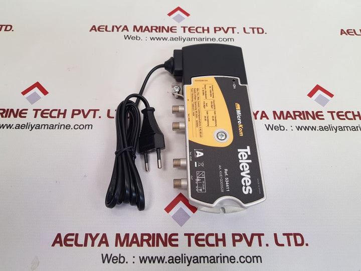 Televes 534411 Microkom T4 35Ret65 Multiband Amplifier