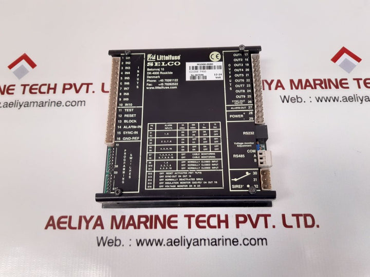 Selco/littelfuse m1000.0080 alarm panel