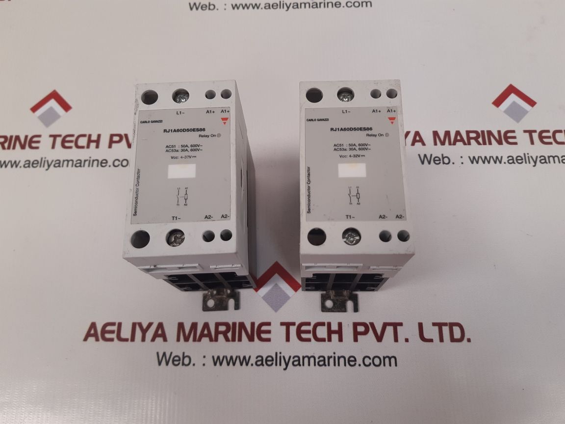 Carlo Gavazzi Rj1A60D50Es86 Semiconductor Contactor
