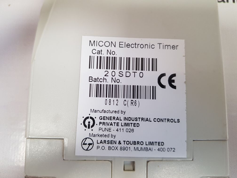 Gic 20Sdt0 Star Delta Timer Micon Electronic 110/240V Ac 5A 30-120 Sec
