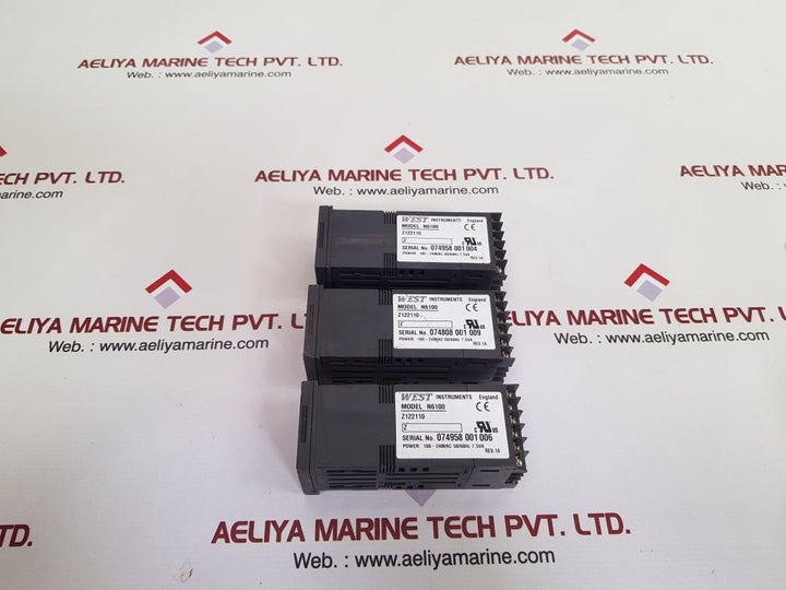 West N6100 Digital Temperature Controller Rev.1A 100-240Vac 7.5Va