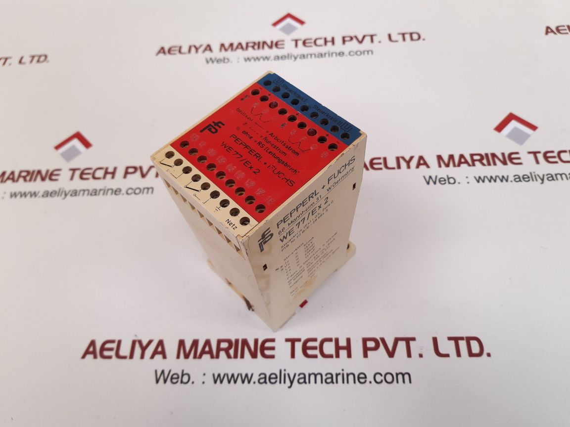Pepperl+Fuchs We77/Ex2 Switch Isolator Safety Relay