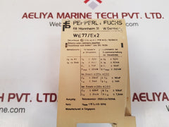 Pepperl+Fuchs We77/Ex2 220V~ Switch Amplifier