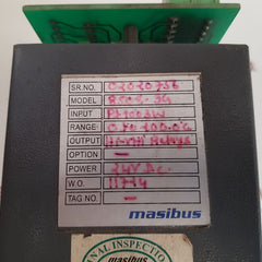 Masibus 8508 temperature scanner