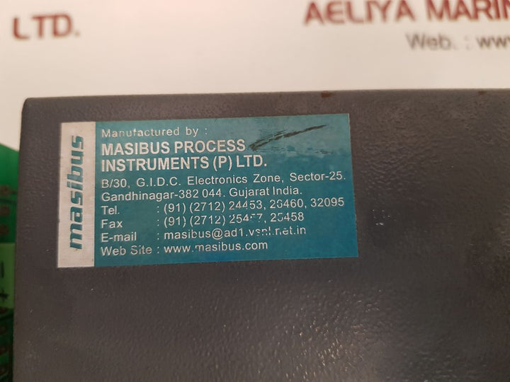Masibus 8508 temperature scanner
