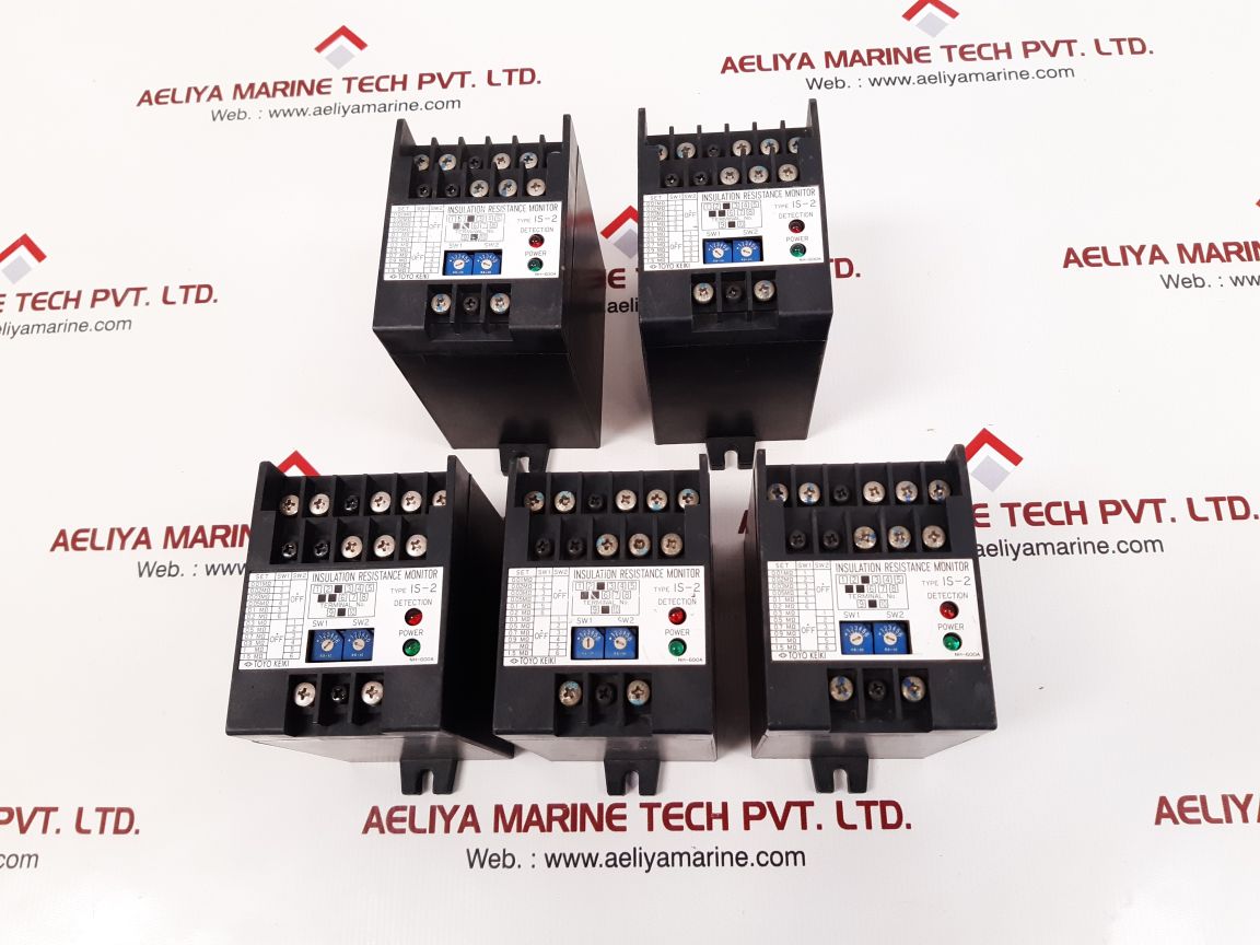 Toyo Keiki Is-2 Insulation Resistance Monitor Ac 100~115V