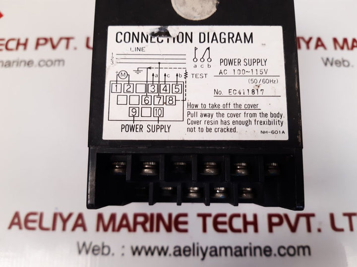 Toyo Keiki Is-2 Insulation Resistance Monitor Ac 100~115V