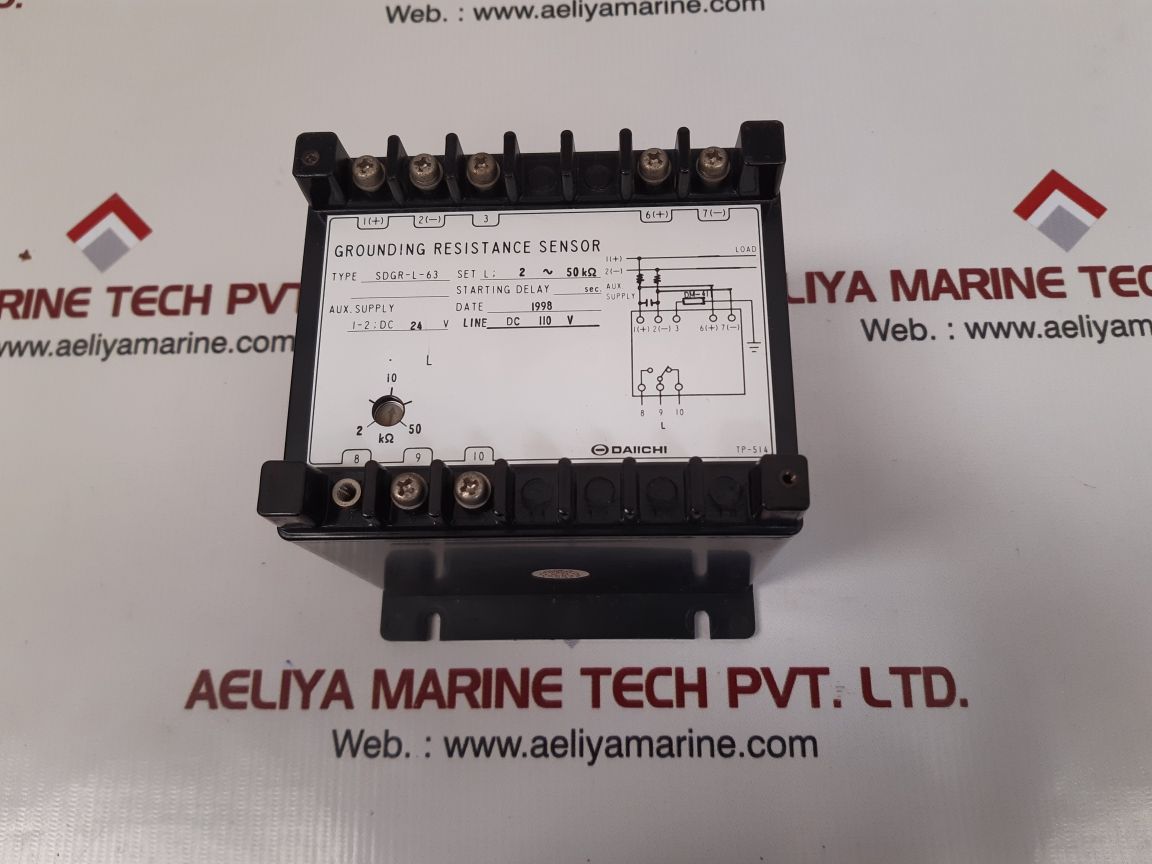 Daiichi sdgr-l-63 grounding resistance sensor