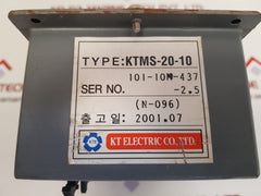 Kt Electric Ktms-20-10 Alarm Panel, Kte