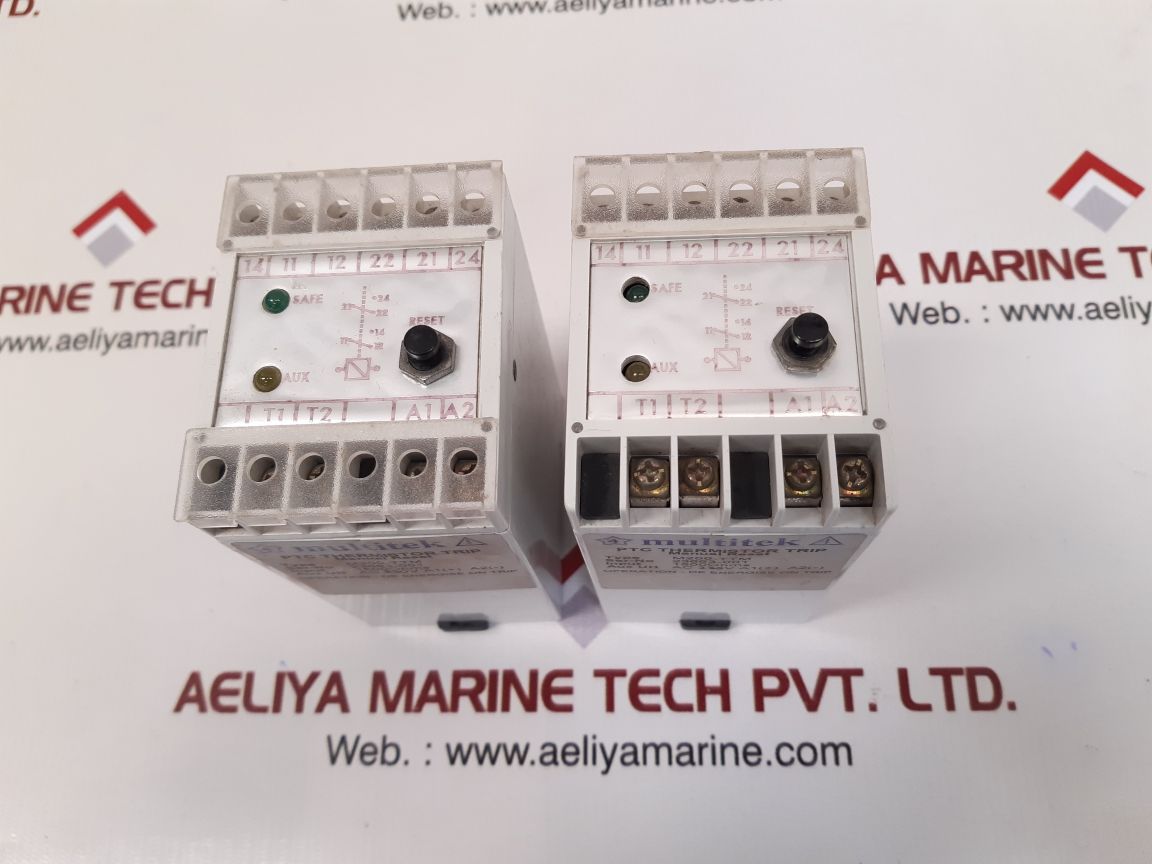 Multitek M200-ttm Ptc Thermistor Trip Relay