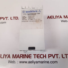 Multitek M200-ttm Ptc Thermistor Trip Relay