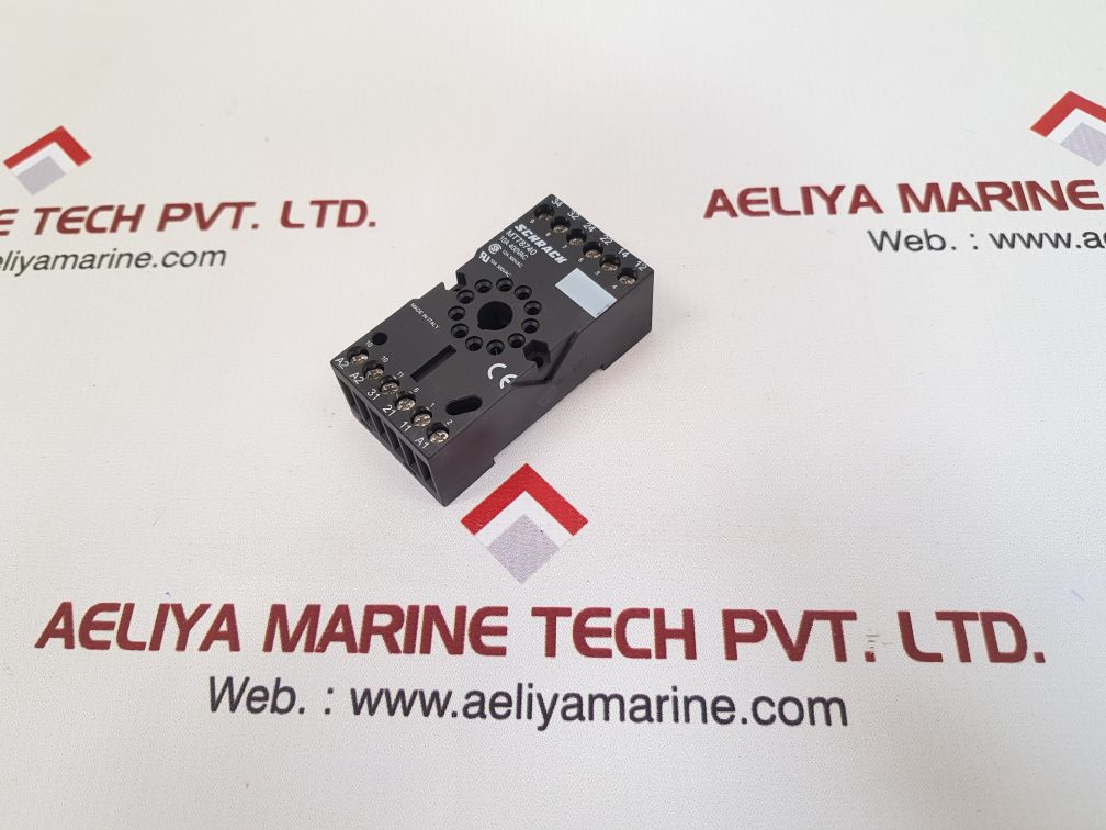 Schrack Mt78740 Relay Base Socket 8-1393163-8