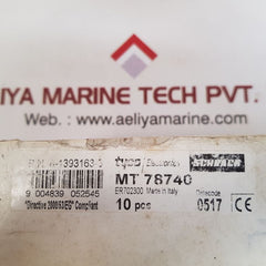 Schrack Mt78740 Relay Base Socket 8-1393163-8