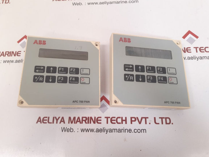Abb apc 700 pan control panel