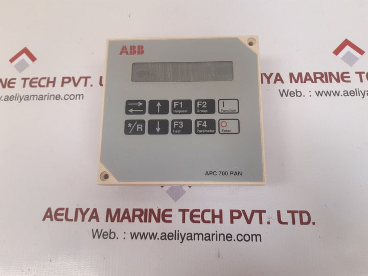 Abb apc 700 pan control panel