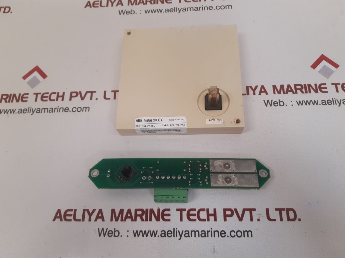 Abb apc 700 pan control panel