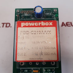 Powerbox pbd-c219a/vx power supply m00006-02
