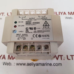 Omron S82K-03024 Power Supply Class 2 Dc 24V 1.3A